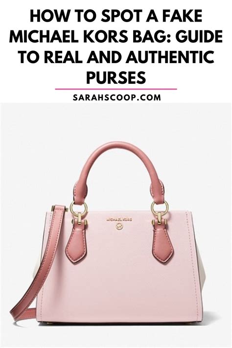 spot a fake michael kors bag|best michael kors knockoff handbags.